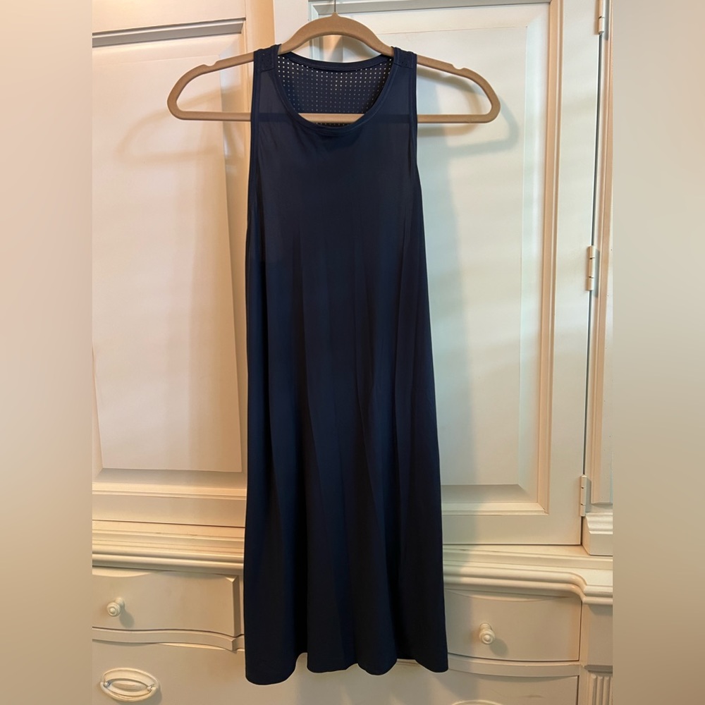 Sweaty Betty Navy Blue Athletic Tank Dress